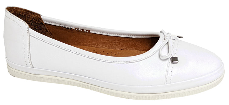0030-69D WHITE LEATHER A.BJ TBN