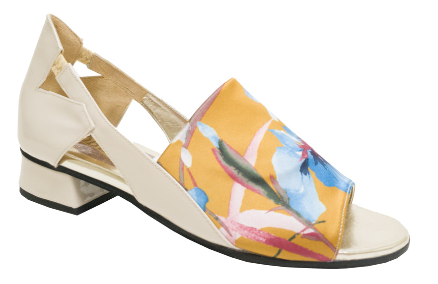 Vox - Floral Yellow Satin